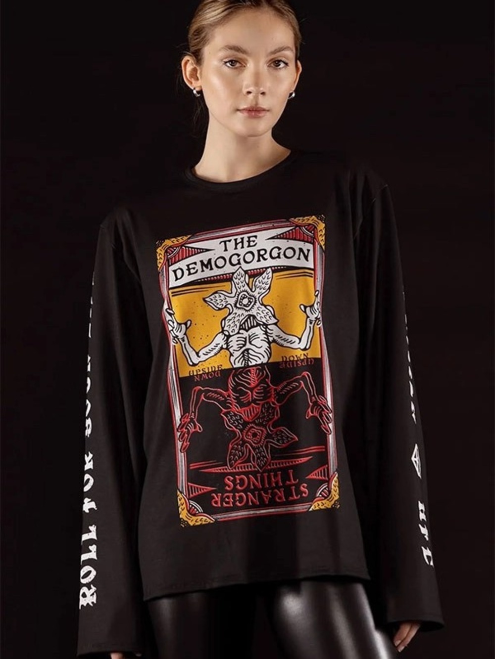 Blackmilk “The Demogorgon' Graphic Long Sleeve Tee- READ